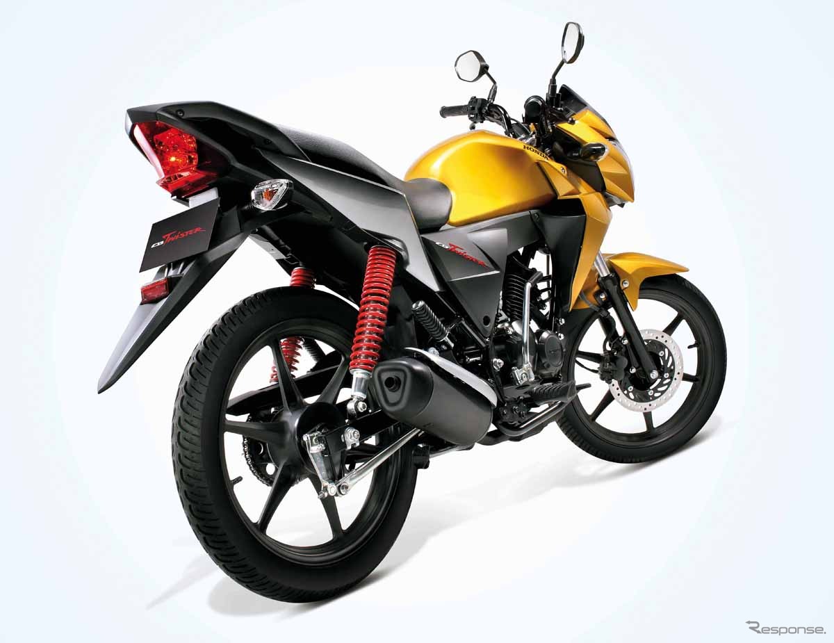 インド110ccモーターサイクル市場に初めて投入する『CB Twister』