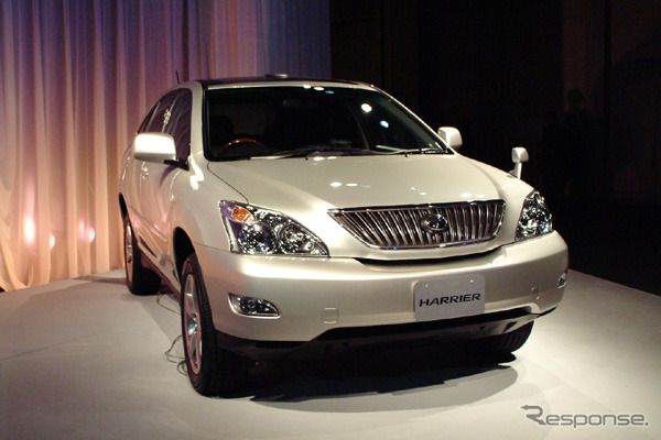 【新型トヨタ『ハリアー』発表】すべてで「勝つ」