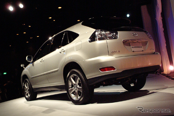 【新型トヨタ『ハリアー』発表】すべてで「勝つ」