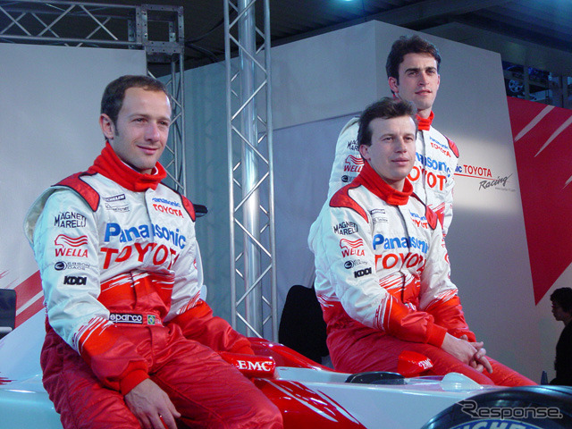 【トヨタF1ドリーム】3人のドライバーは新型マシン『TF103』を大絶賛