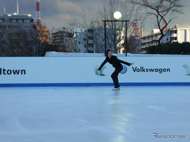 VWスケートリンクin東京ミッドタウン