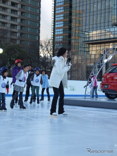 VWスケートリンクin東京ミッドタウン