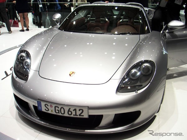 【ジュネーブショー2003写真蔵】ポルシェ『カレラGT』量産型がわかる