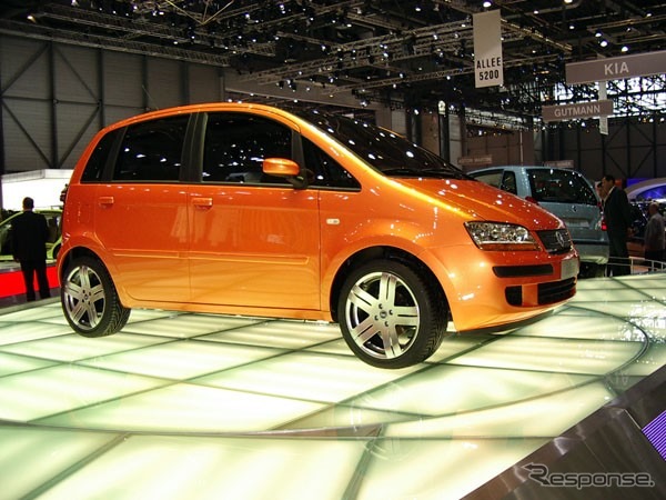 【ジュネーブショー2003写真蔵】フィアットB-MPV『イデア』がわかる