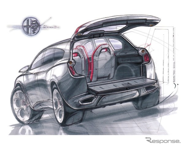 【ジュネーブショー2003写真蔵】アルファロメオ初のSUV『カマル』のデザインがわかる
