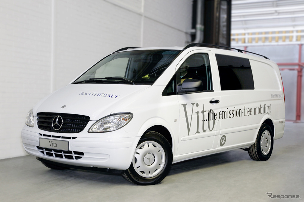 Vito（Vクラス商用車）のEVプロトタイプ