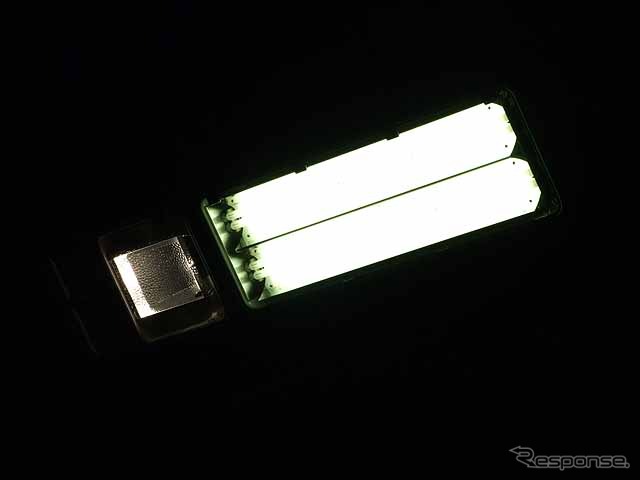 新たなトンネル照明の開発に向けた実証実験