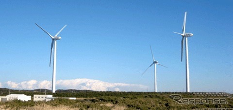 御前崎風力発電所（１期）全景