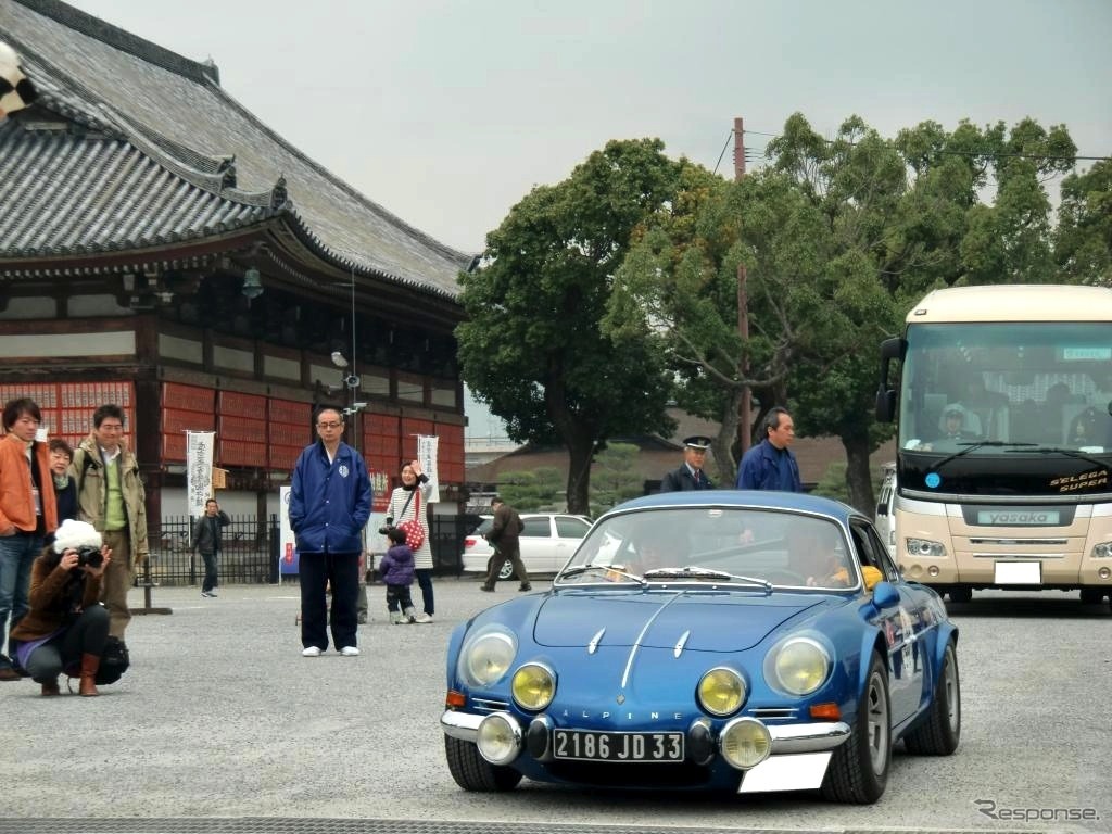 今回唯一のフランス車、アルピーヌA110 1600SC