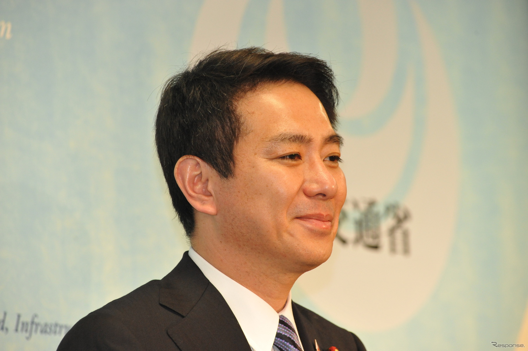 前原国交相（撮影＝中島みなみ）