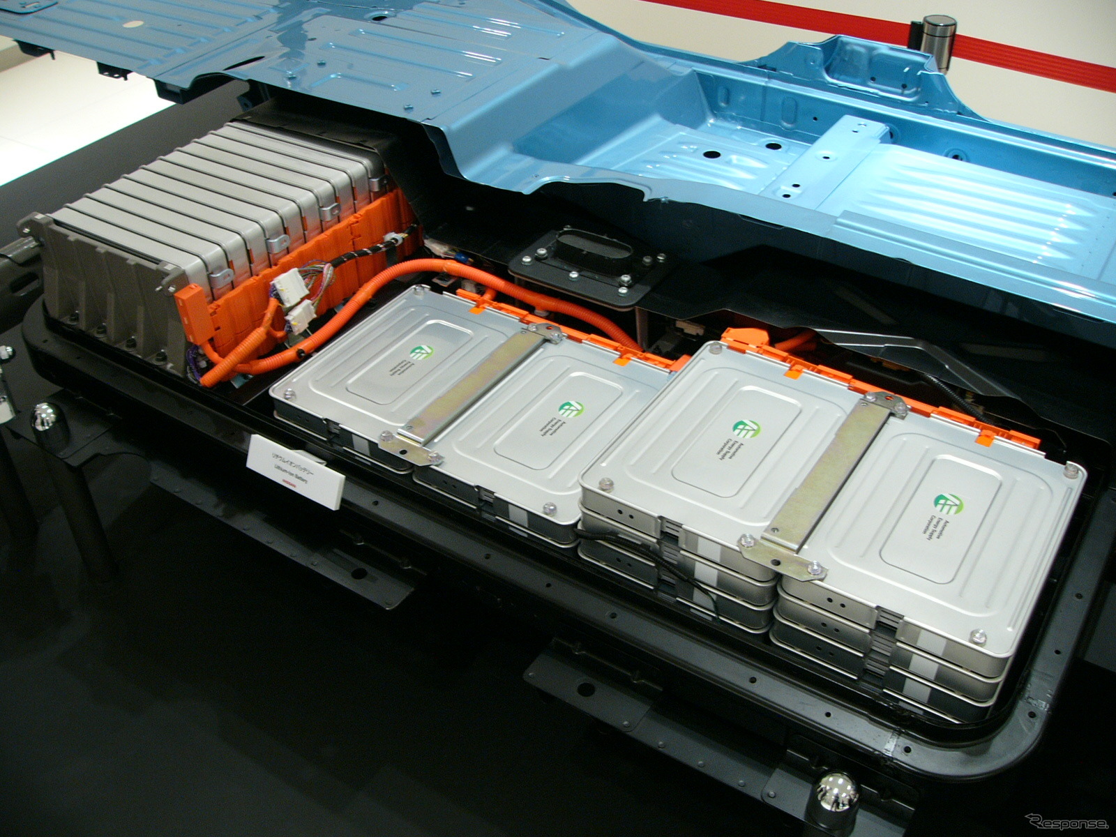 NECと共同開発するリチウムイオン電池。内製化によりコストを下げる
