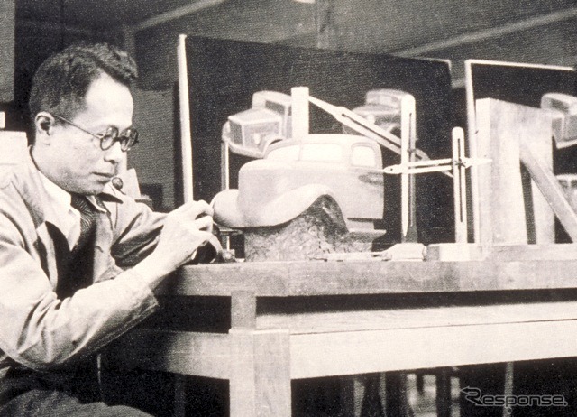 昭和30年代の鶴見スタジオでの作業風景
