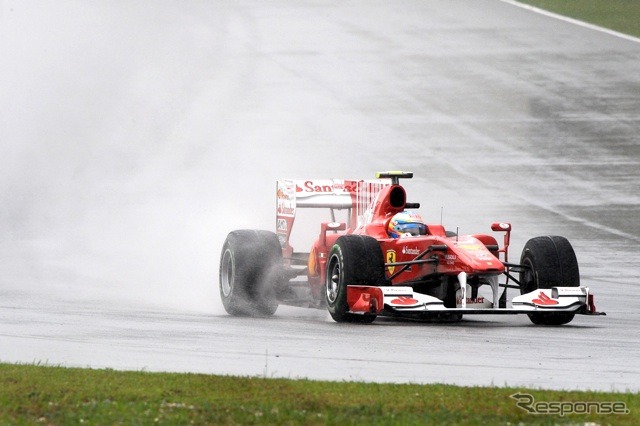 アロンソ（マレーシアGP予選）