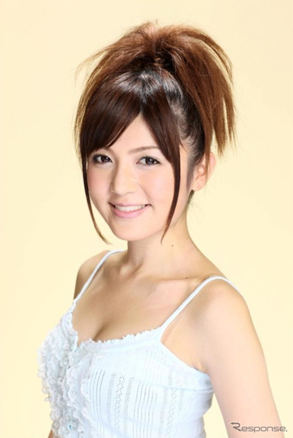 イメージガールの白澤まゆか