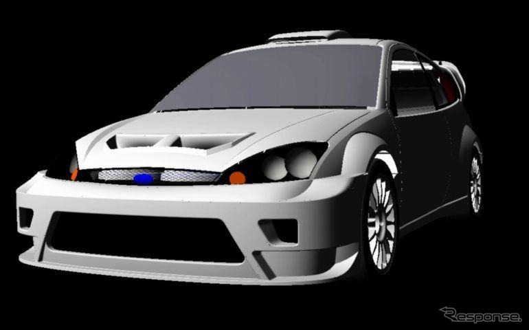 【WRC写真蔵】これを見ろ!! ---2003年型フォード『フォーカスRS WRC』
