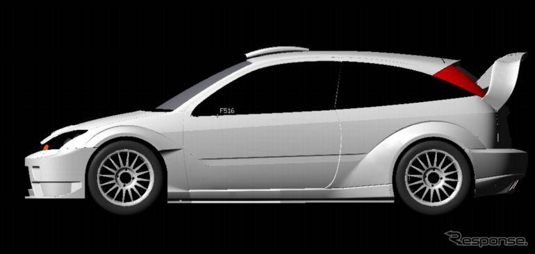 【WRC写真蔵】これを見ろ!! ---2003年型フォード『フォーカスRS WRC』