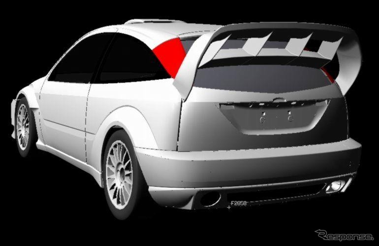 【WRC写真蔵】これを見ろ!! ---2003年型フォード『フォーカスRS WRC』