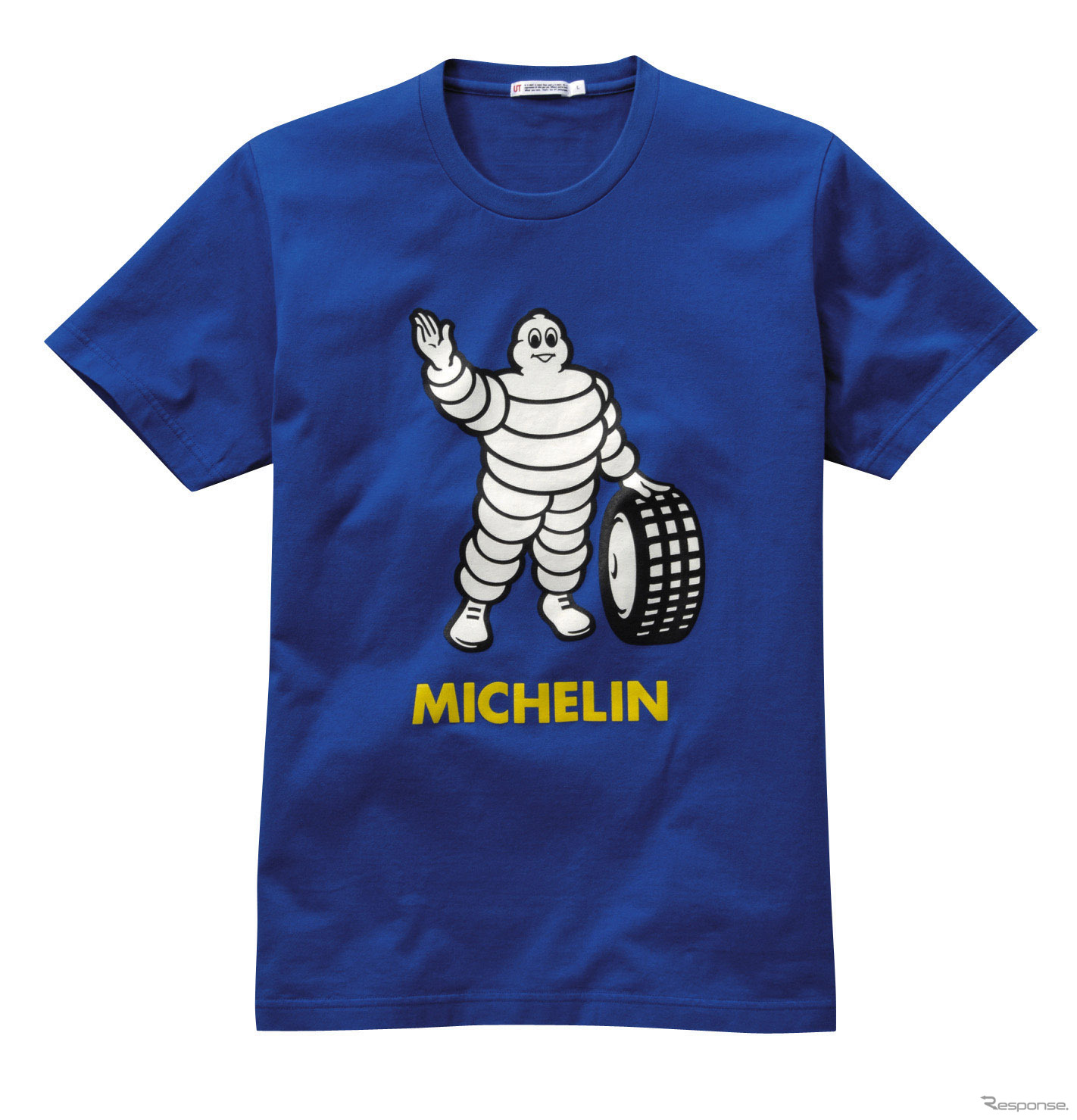 ユニクロコラボTシャツメンズ青