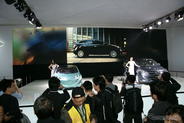 マツダの展示ブース