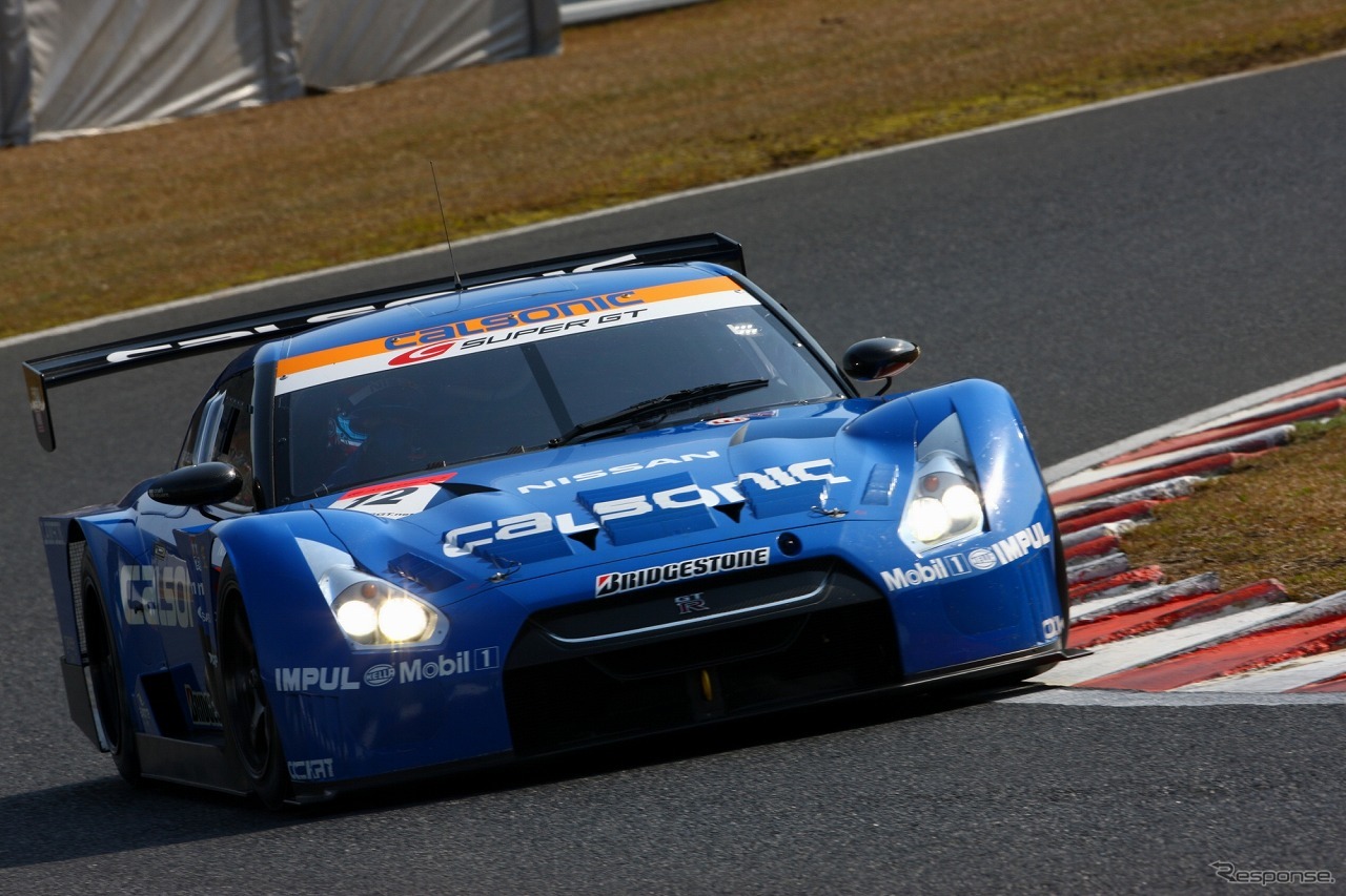 GT-R（画像はSUPER GT第2戦岡山国際サーキット）