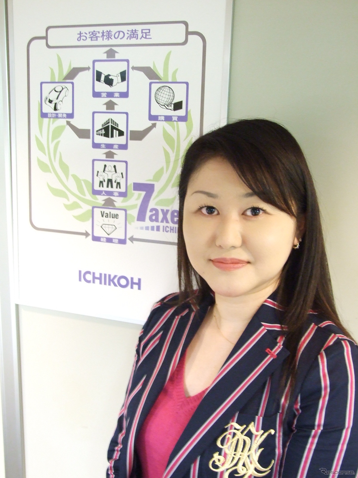 同社初の女性管理職第一号は派遣社員から