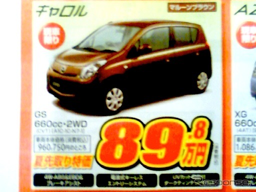 ●キャロル ●岡山マツダ ●倉敷中庄店・0864225211、倉敷老松店・0864257500、6店 ●期間5/15、5/16 ●ナオヤン