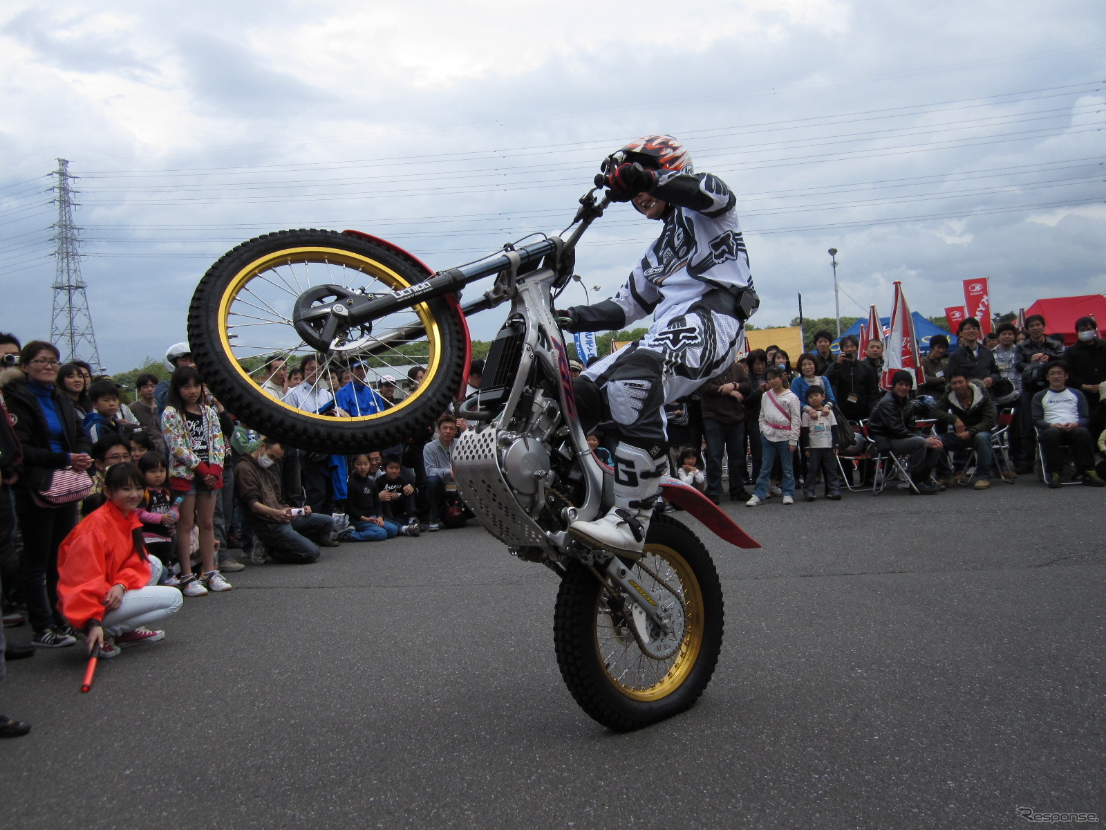 全日本国際A級ライダーの本多元治選手
