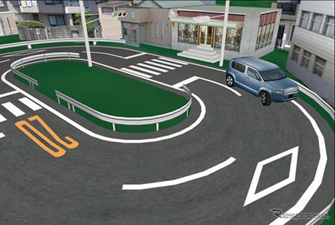UC-win/RoadによるVR空間のコース