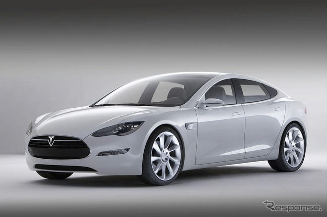 2012年に生産を開始する4ドアEV、モデルS