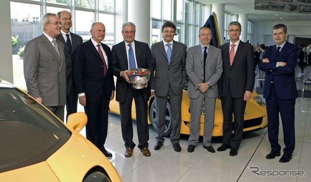VWがイタルデザイン・ジウジアーロの大株主に（25日、トリノでの記者会見）