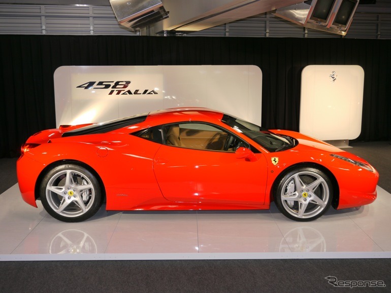 フェラーリ 458イタリア…日本初公開