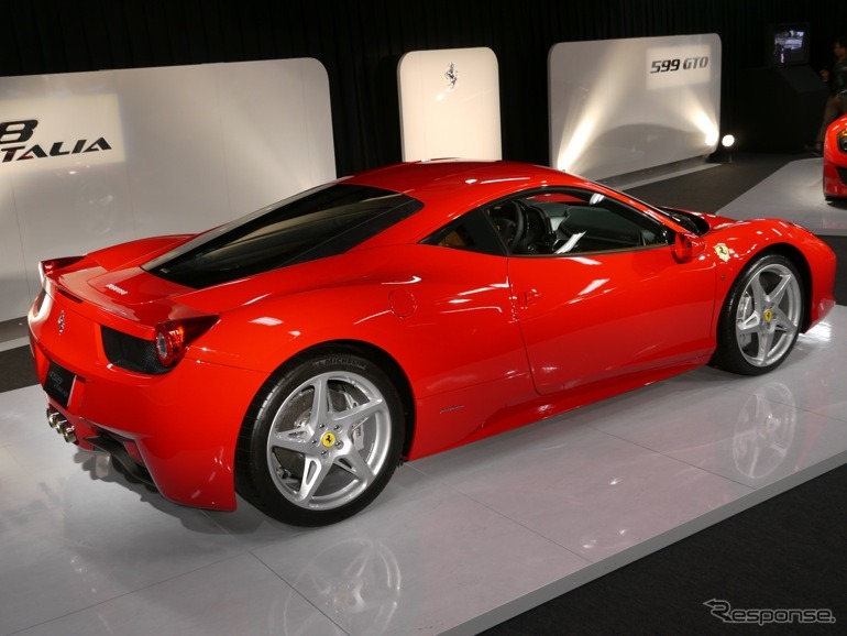 フェラーリ 458イタリア…日本初公開
