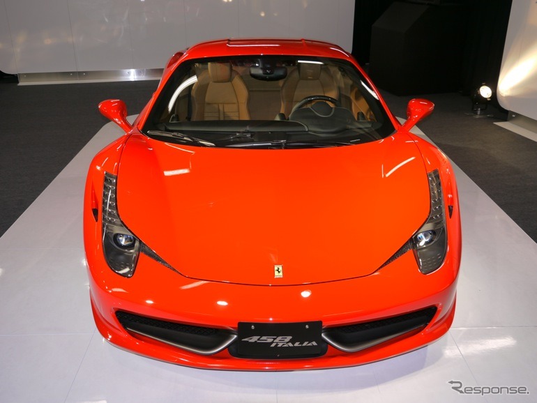 フェラーリ 458イタリア…日本初公開