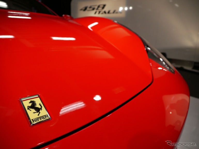 フェラーリ 458イタリア…日本初公開