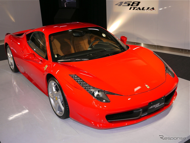 フェラーリ 458イタリア…日本初公開