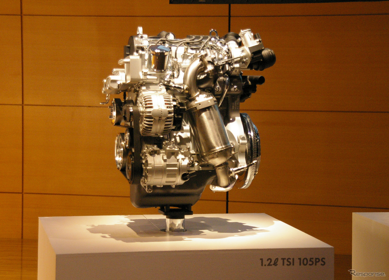 ポロTSIに搭載される1.2リットルTSIエンジン 