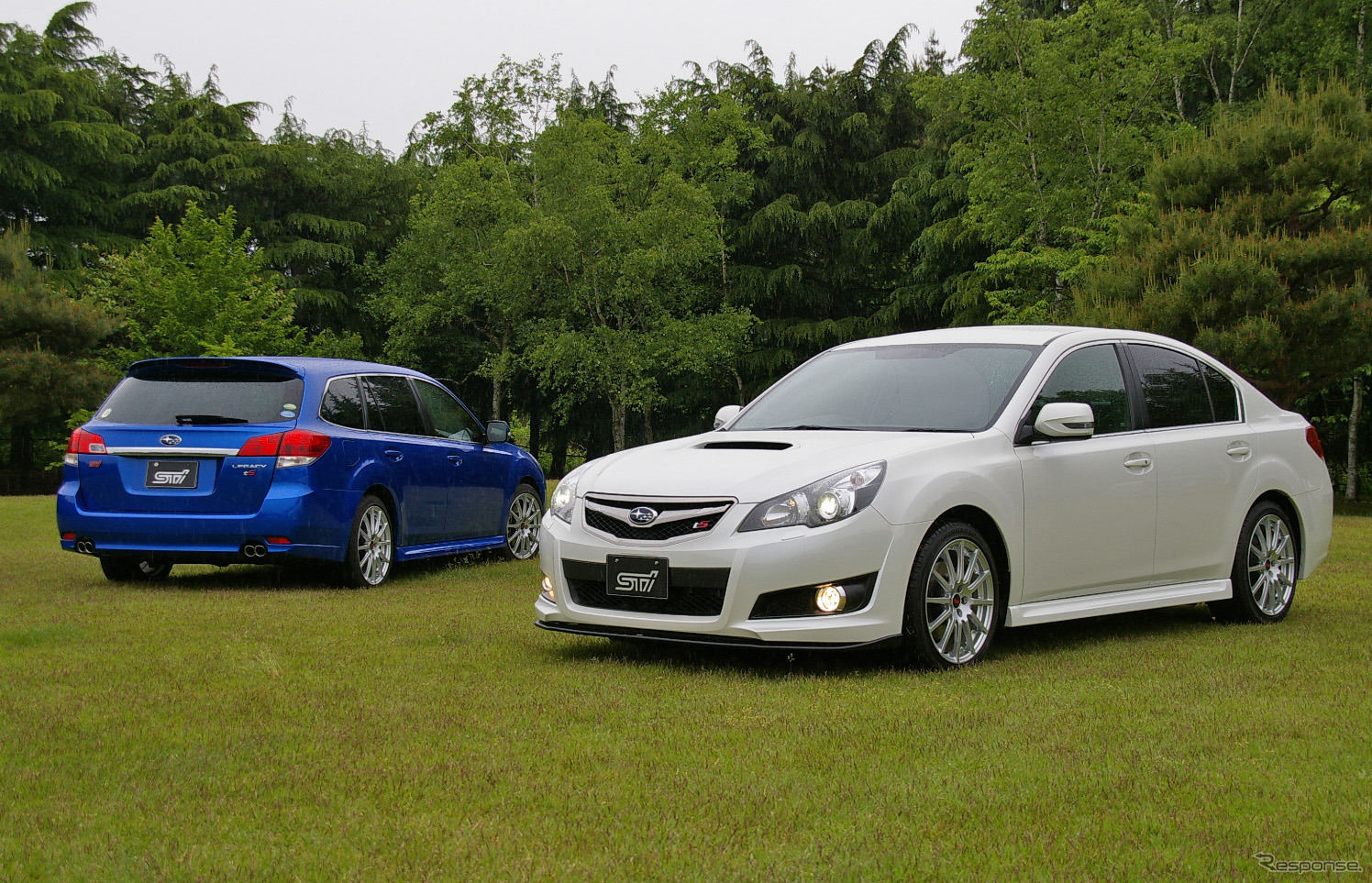 レガシィツーリングワゴン 2.5GT tS とB4 2.5GT tS