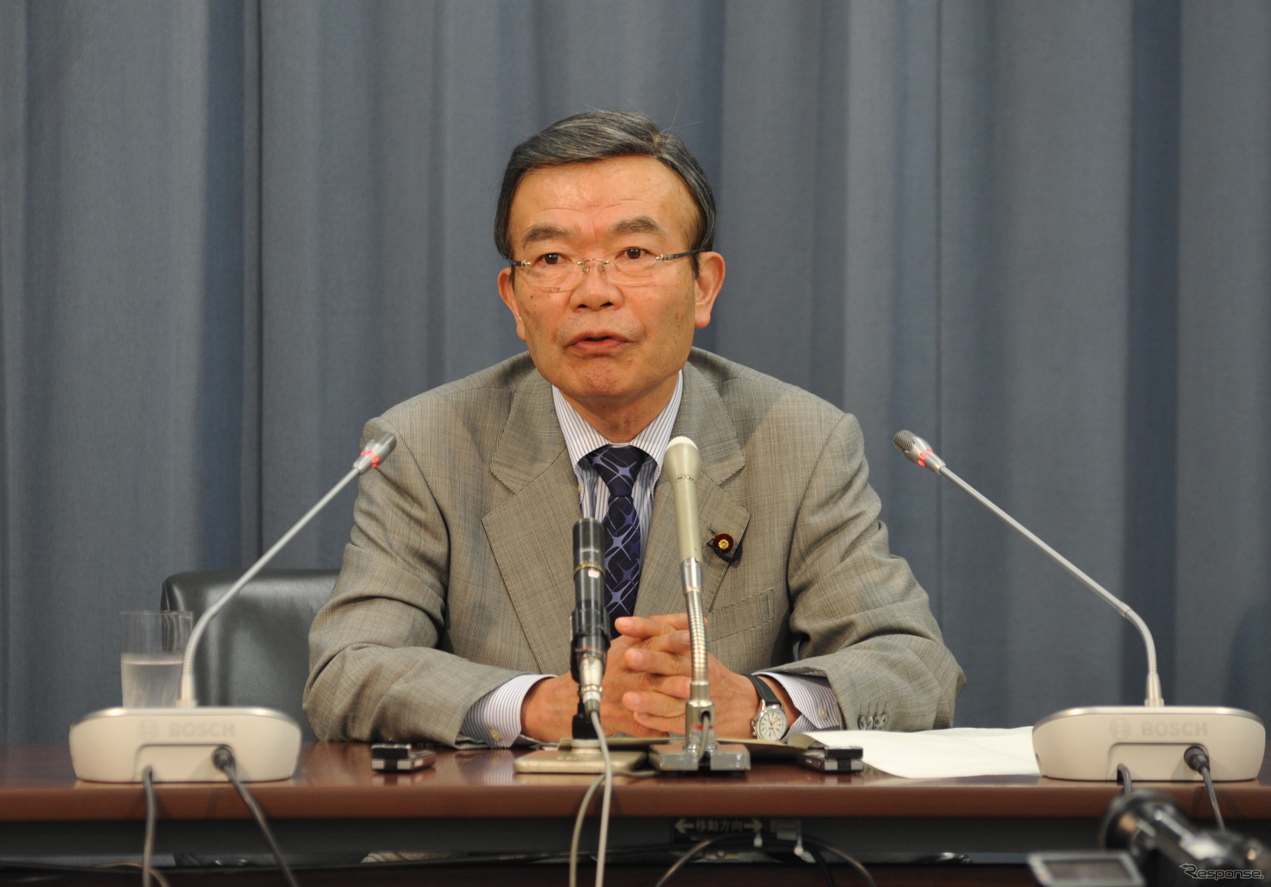 （7月1日・財務省）　撮影＝中島みなみ