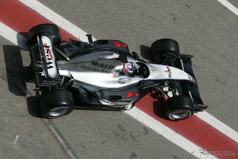 マクラーレン「MP4-18」がテスト中に大クラッシュ