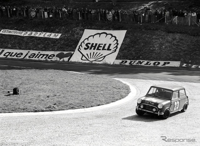 Miniクーパー、トゥール・ド・フランス、1964年、ジェフ・マッブス