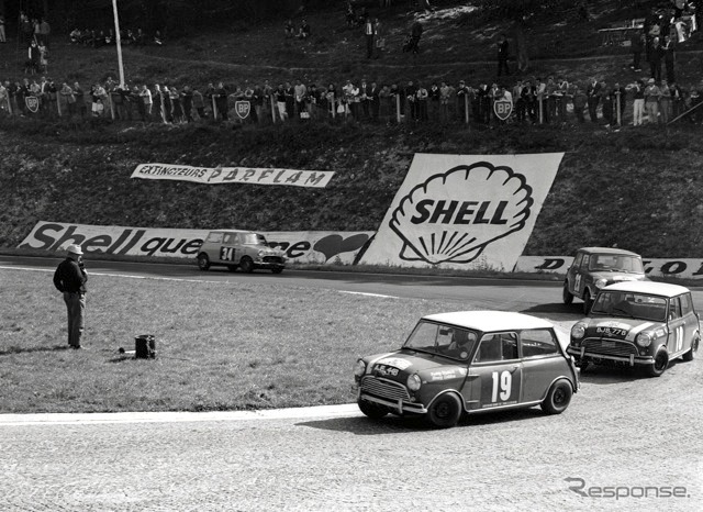 Miniクーパー、トゥール・ド・フランス、1964年、パディ・ホップカーク、ティモ・マキネン、ジェフ・マッブスら