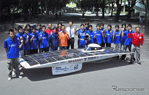 東海大学チーム「サウス・アフリカン・ソーラーチャレンジ2010」に参戦