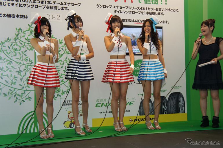 アイドリング!!!がタイのマングローブ植樹に参加
