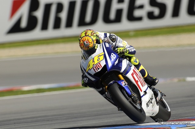 ロッシ。MotoGP、チェコGP（写真＝ブリヂストン）