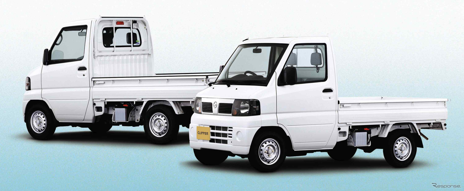 クリッパー トラック DX（左）とSD（右）