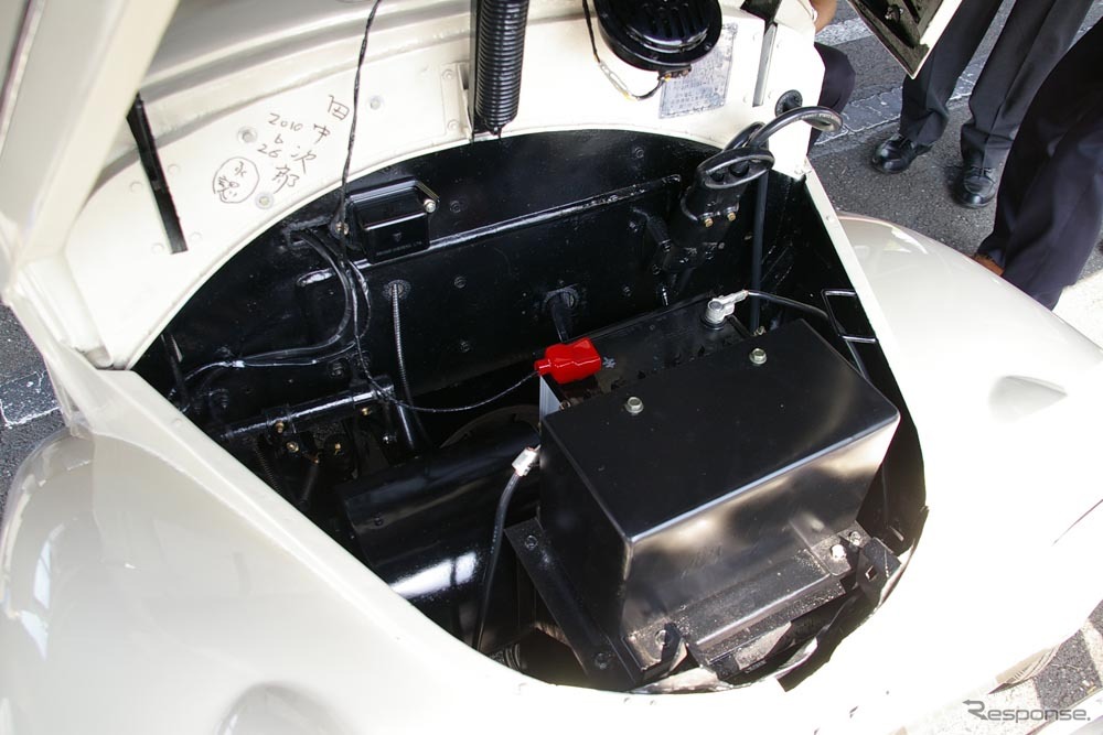 1947年に製造された「たま電気自動車」