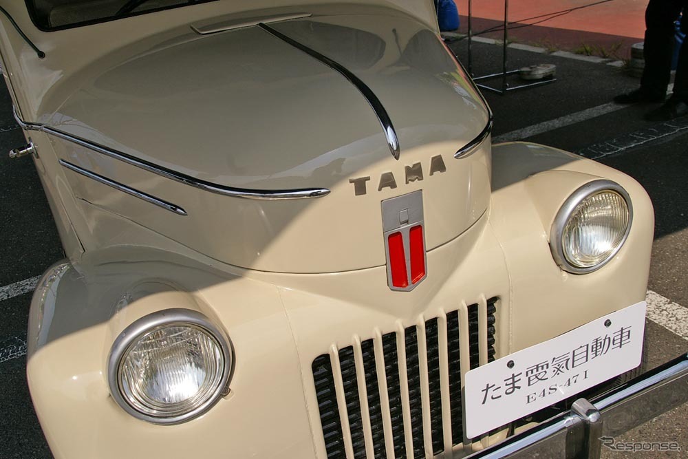 1947年に製造された「たま電気自動車」