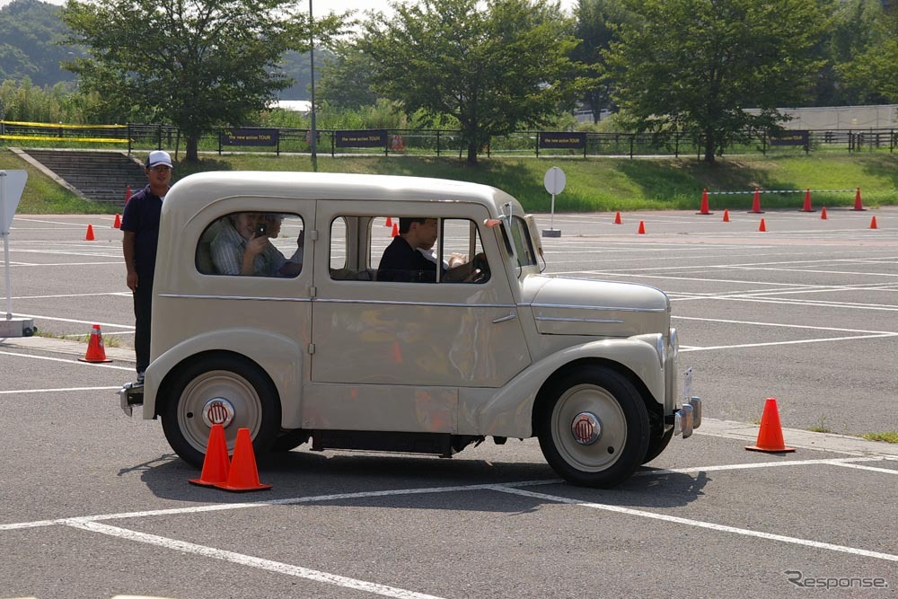 1947年に製造された「たま電気自動車」