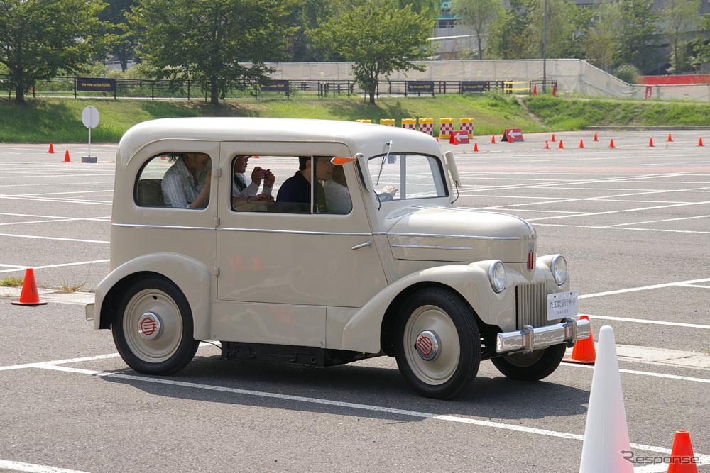 1947年に製造された「たま電気自動車」