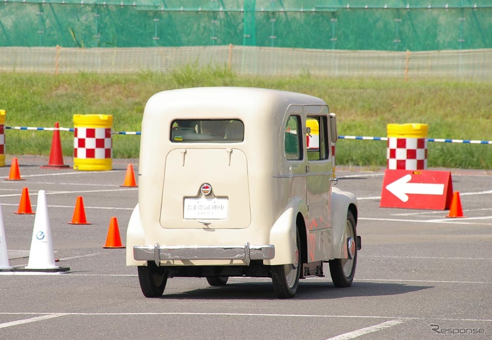 1947年に製造された「たま電気自動車」